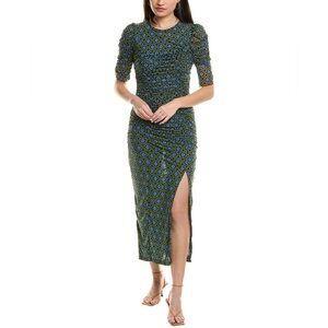 chinese dress ladies Free People Womens, Long Live Printed Mesh Sl, Blue Combo, X-Large at  Amazon Women's Clothing store